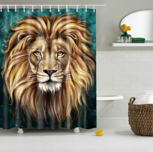 Cartoon Lion King Shower Curtain | GoJeek