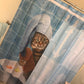 Cat Bathing Shower Curtain