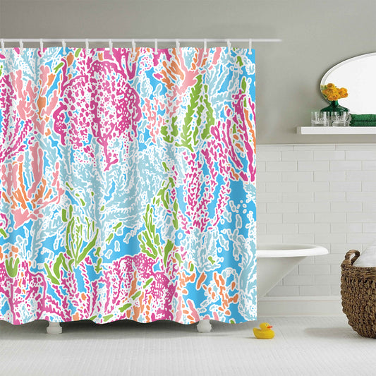 Colorful Engrossing Momentous Art Shower Curtain