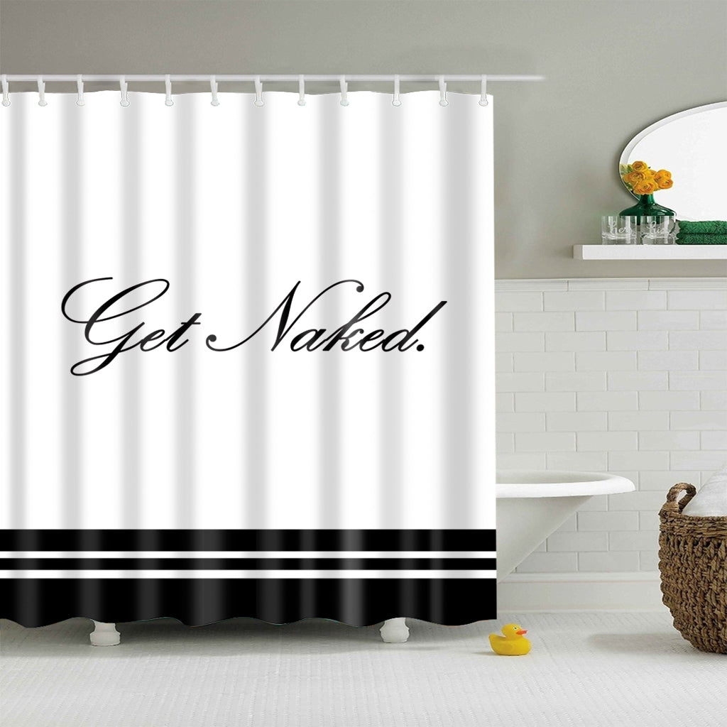 Get Naked Shower Curtain | GoJeek