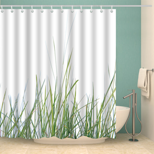 Green Grass Shower Curtain