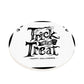 3 Color Funny Trick or Treat Quote Halloween Absorbent Ceramic Stone Dinning Table Car Coaster Set