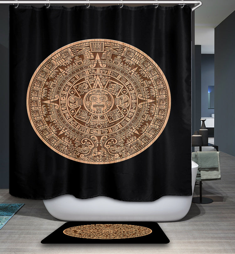 Mayan Calendar Shower Curtain