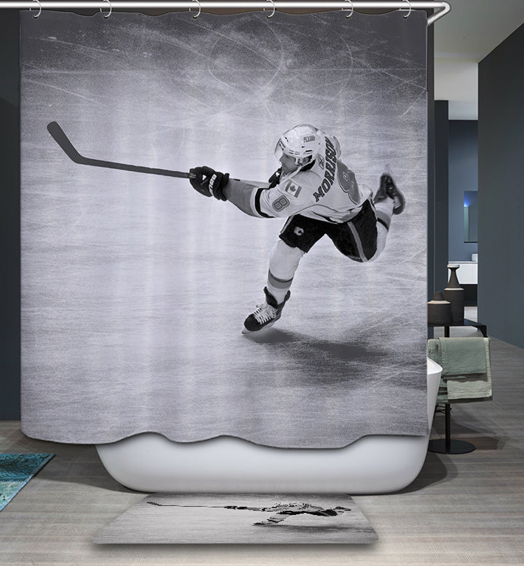 Morrison Ice Hockey Shower Curtain