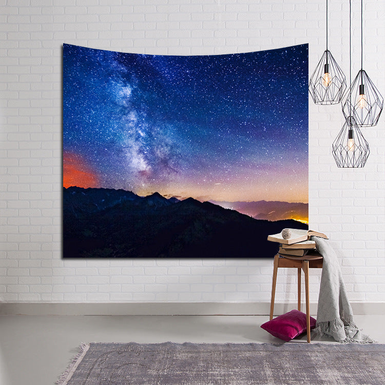 Night Sky Milky Way Galaxy Tapestry
