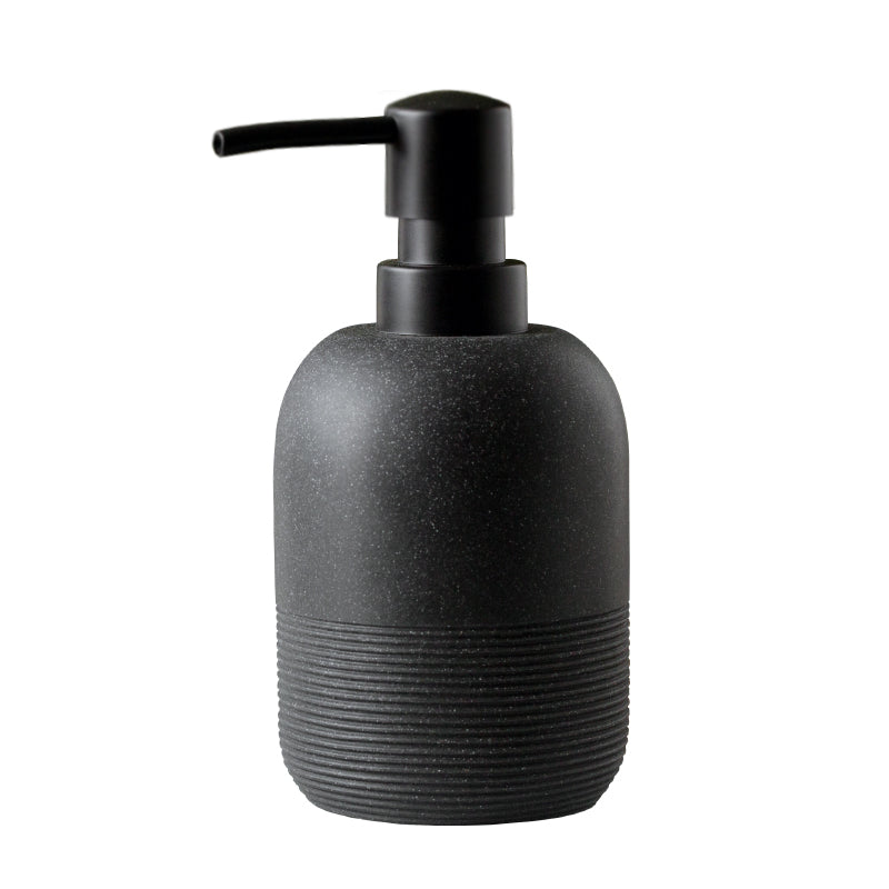 Black/Grey Marble Soap Dispenser