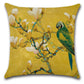 Carqui Parrot Colorful Parrot Birds Painting Throw Pillow Covers Set of 4