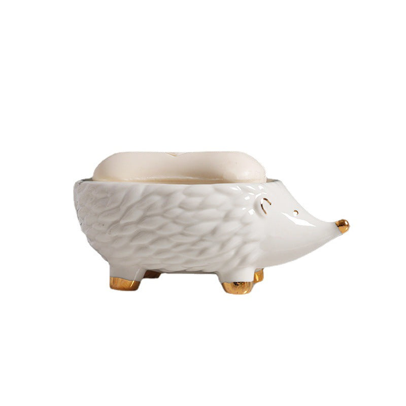 Cute Animal Hedgehog Soap Dish