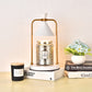 Mid Century Lampshade Candle Warmer Lamp + Timer Switch + 2 Bulbs