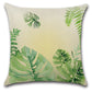 Banana Leaf Tropical Palm Flamingo Throw Pillow Cover Set of 4 - 18x18 Inch