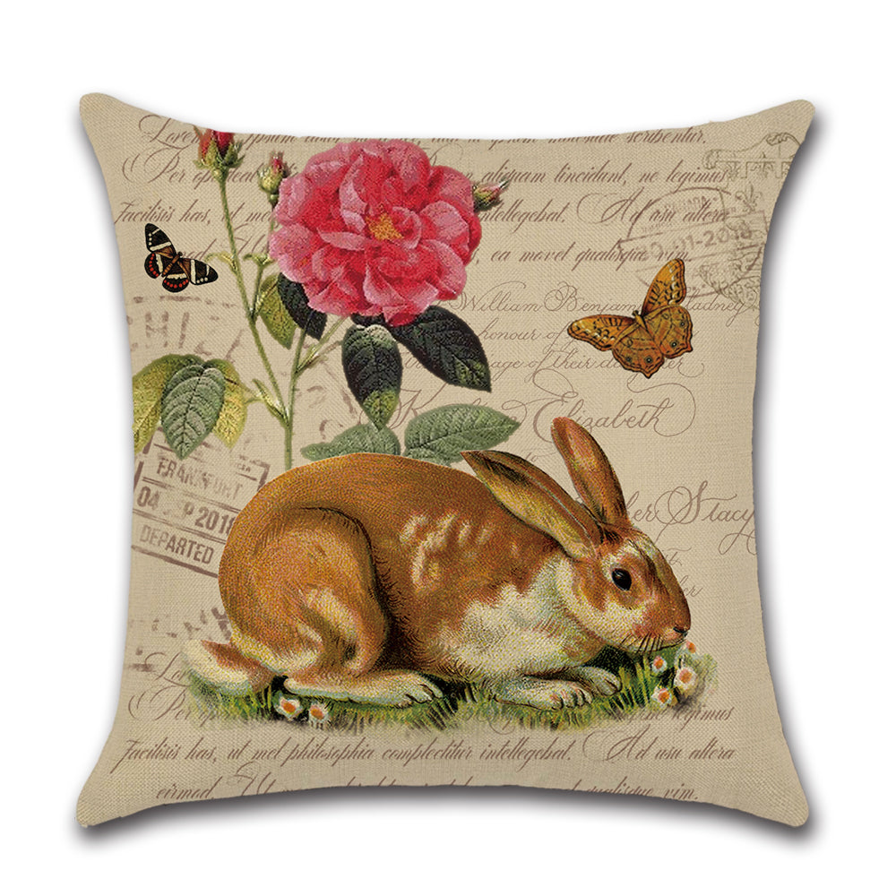 Easter throw clearance pillow covers