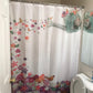 Spring Watering Cans Garden Shower Curtain