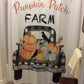 Thanksgiving Harvest Vegetable Farmhouse Truck Shower Curtain