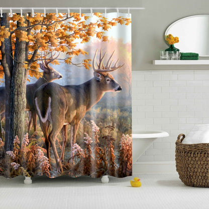 Whitetail Deer Shower Curtain | GoJeek
