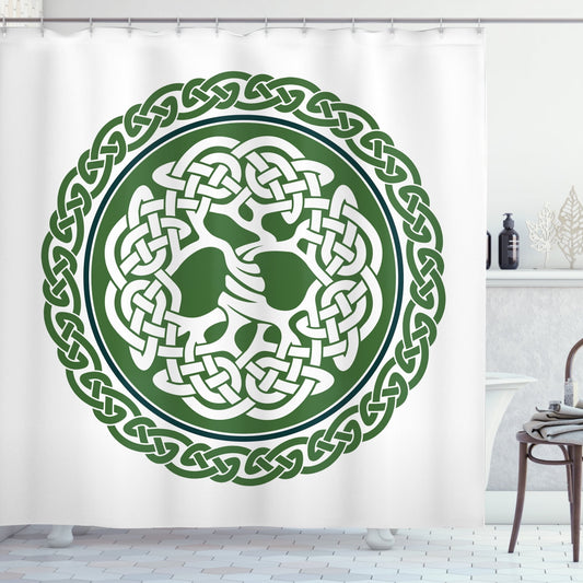 Celtic Knot Shower Curtain
