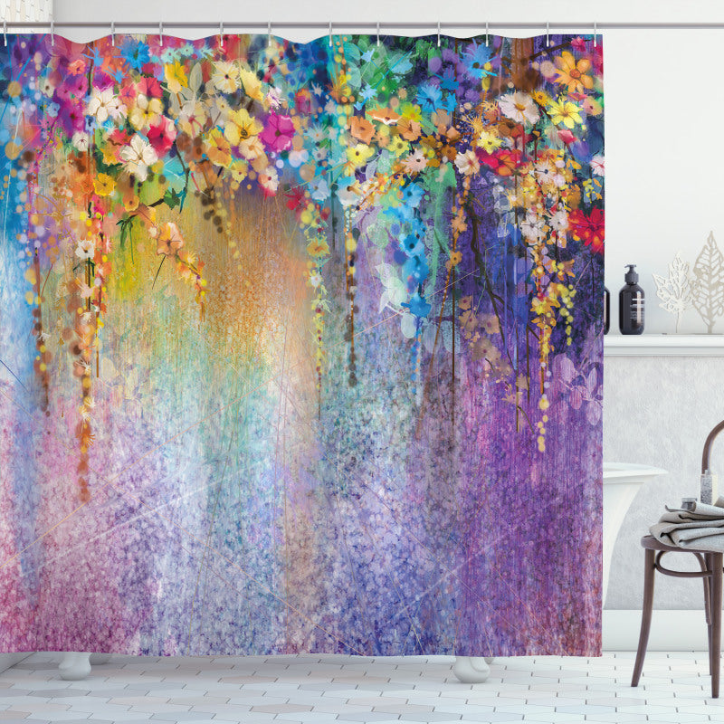 Blooming Flower Shower Curtain